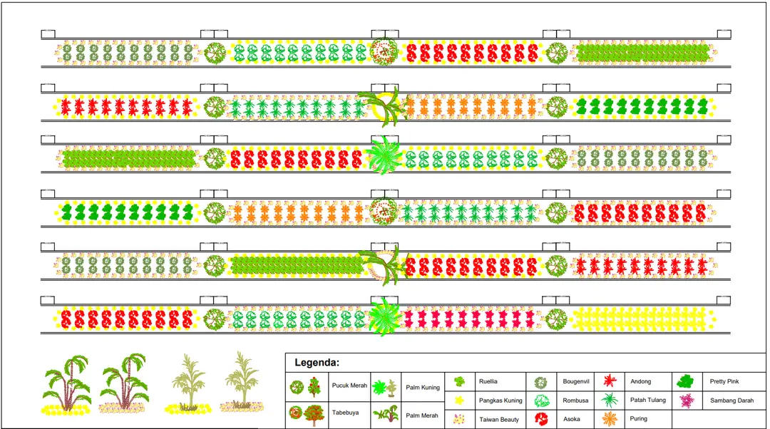 Gambar ke-1 dari Desain Taman 3D & 2D